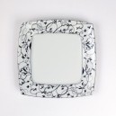 Assiette plate 21 cm Fleur de Pommier en porcelaine