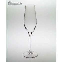 Flute à champagne 210 ml Glamini en verre