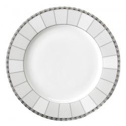 Assiette plate à aile 27 cm Danse de l’écume en porcelaine