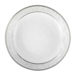 Assiette creuse calotte 22 cm Astilbe Royal en porcelaine blanche