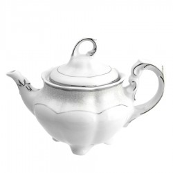 Théière 1100 ml en porcelaine - Idylle dans l'olivaie