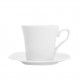 Tasse à thé 220 ml avec soucoupe Viorne en porcelaine