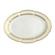 service complet en porcelaine, art de la table, Plat 33 cm ovale en porcelaine - Impression Chatoyante