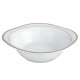 Saladier carré 25 cm Bosquet Argenté en porcelaine, service complet de vaisselle en porcelaine
