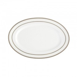 art de la table, service de table complet en porcelaine blanche, vaisselle galon or, ravier 