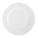 service de table complet, vaisselle en porcelaine blanche, assiette 27 cm ronde plate, art de la table