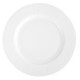 service de table complet, vaisselle en porcelaine blanche, plat de service rond 32 cm, art de la table