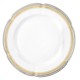 service de table complet, vaisselle en porcelaine véritable, assiette ronde plate 27 cm, art de la table