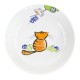art de la table, set en porcelaine pour enfant, assiette creuse 19 cm en porcelaine Chat Joueur motif chat