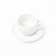 Tasse à thé 0,2 l avec soucoupe Muscari en porcelaine