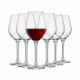 (6x) Verres à Vin rouge 300ml en Cristallin SPLENDOUR - KROSNO