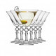 (6x) Verres à Martini 170ml en Cristallin KRISTA - KROSNO