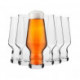 (6x) Verres à Bière 400ml en Cristallin SPLENDOUR - KROSNO