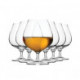 (6x) Verres à Cognac 550ml en Cristallin HARMONY - KROSNO