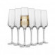 (6x) Flûtes à champagne 180ml en Cristallin AVANT-GARDE - KROSNO