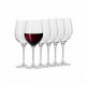 (6x) Verres à Vin rouge 450ml en Cristallin HARMONY - KROSNO