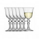 (6x) Verres à Vin blanc 150ml en Cristallin KRISTA - KROSNO